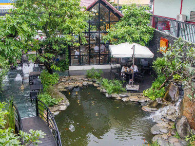 "Tránh nắng" ở những quán cà phê tràn ngập cây xanh vì sao? 