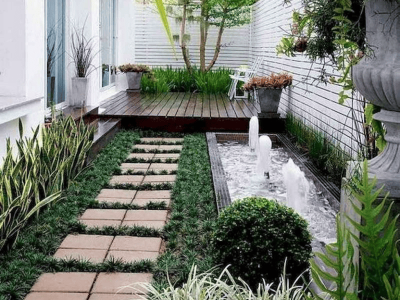 Mẫu Sân Vườn Nhỏ Nhà Phố Hiện Đại: Ý Tưởng Thiết Kế Độc Đáo, Tối Ưu Diện Tích