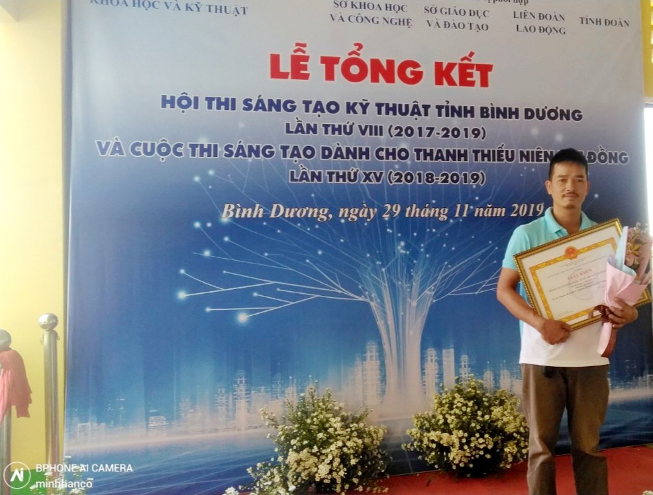 Minh Hân Garden nhận giải cuộc thi sáng tạo tỉnh Bình Dương